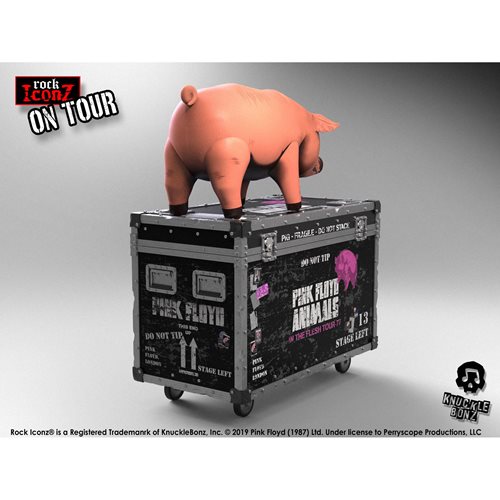 Rock Iconz On Tour Pink Floyd Pig Statue