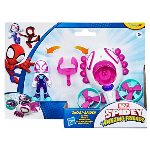 Spidey and His Amazing Friends Action Figures & Vehicles Wave 1 Case of 4