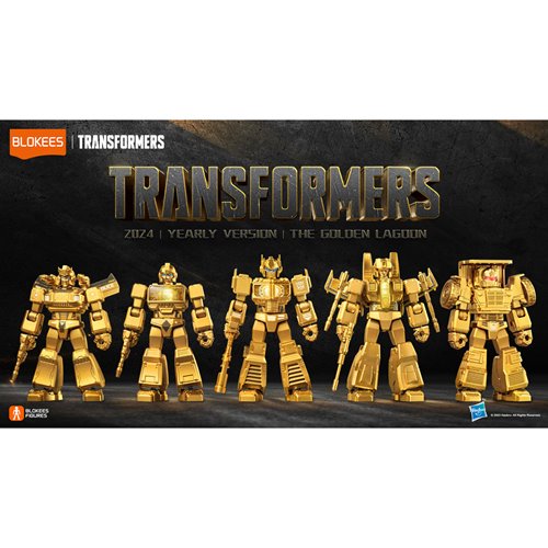 Transformers Gold Series Blokees Limited Edition Model Kit Box Set of 5 - Previews Exclusive