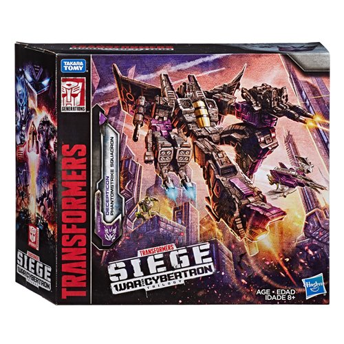 Transformers Generations War for Cybertron Siege Voyager WFC-S27 Decepticon Phantomstrike Squadron 4