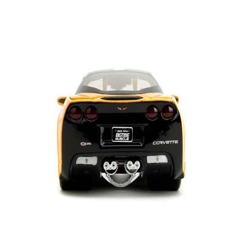 Bigtime Muscle 2006 Chevrolet Corvette Z06 1:24 Scale Die-Cast Metal Vehicle