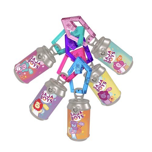 KPop Demon Hunters Polly Pocket Saja Boys Playset 5-Pack