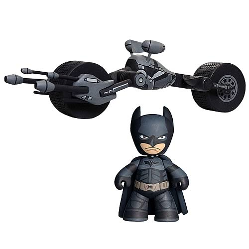 Batman Dark Knight Mini Mez-Itz Batman and Batpod Box Set
