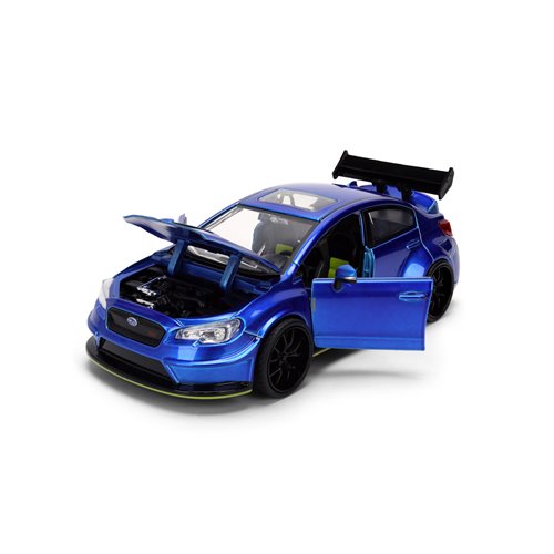 JDM Tuners 2016 Subaru WRX STI Widebody 1:24 Scale Die-Cast Metal Vehicle