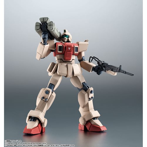 Mobile Suit Gundam The 08th MS Team Side MS RGM-79(G) GM Ground Type version. A.N.I.M.E. The Robot S