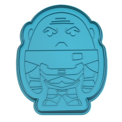 Doctor Who Monsters Cookie Cutter and Tea Towel Set