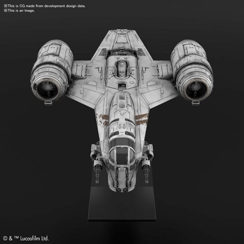 Star Wars: The Mandalorian Razor Crest Vehicle Model Kit
