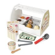 Scoop and Serve Ice Cream Counter Wooden Playset