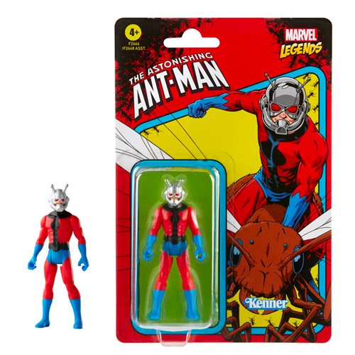 Marvel Legends Retro 375 Collection Ant-Man 3 3/4-Inch Action Figure