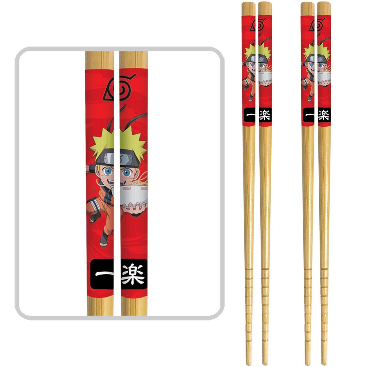 Naruto Shippuden Ichiraku Ramen Chopsticks Squeaky Dog Toy