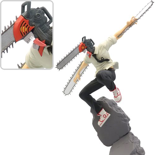 Chainsaw Man Combination Battle Statue