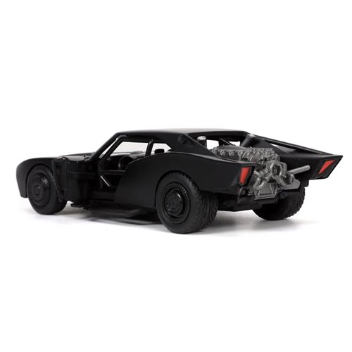 The Batman 2021 Batmobile 1:32 Scale Die-Cast Metal Vehicle with Batman Figure