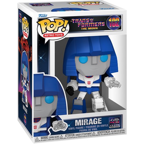 Retro Toys Transformers Mirage Funko Pop! Vinyl Figure