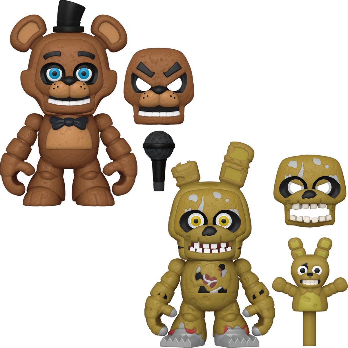 klog musiker Indirekte Five Nights at Freddy's Freddy and Springtrap Snap Mini-Figure 2-Pack