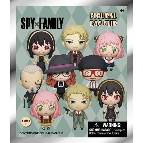 Spy x Family 3D Foam Bag Clip Random 6-Pack