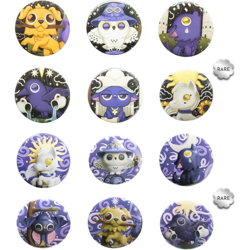 Wild Magic Tarot Mystery Envelope Button Case of 12