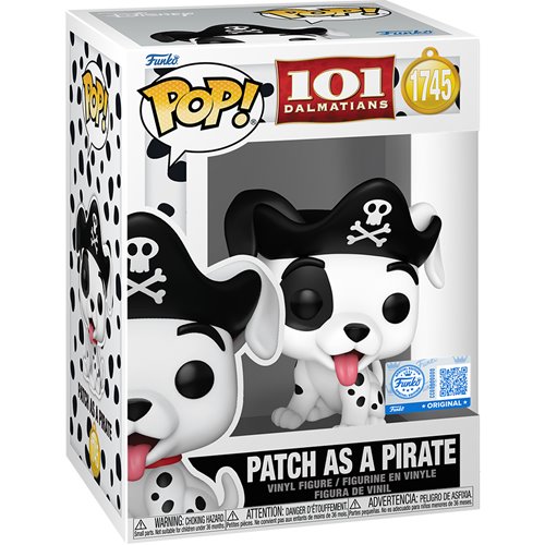 101 Dalmatians Patch (Pirate Costume) Funko Pop! Vinyl Figure - Specialty