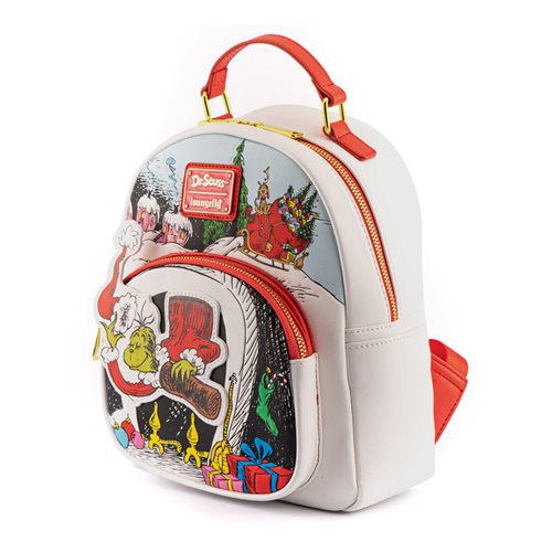 Dr. Seuss The Grinch Chimney Thief Mini-Backpack