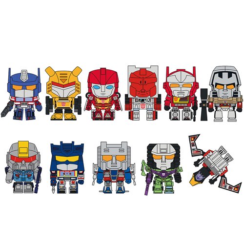 Transformers 40th Anniversary 3D Foam Bag Clip Random 6-Pack