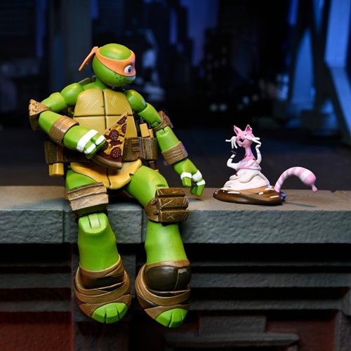 Teenage Mutant Ninja Turtles (2012 Cartoon) Ultimate Michelangelo 7-Inch Scale Action Figure