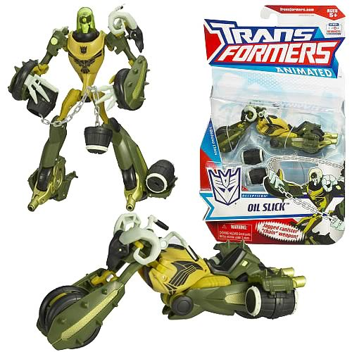 Transformers Animated Deluxe Oil Slick Action Figure