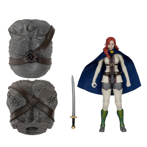 The Lord of the Rings: The War of the Rohirrim Build-A Wave 1 Hera Princess of Rohan 4-Inch Scale Ac