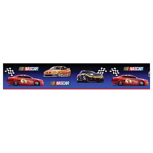 NASCAR Peel and Stick Border Applique - Entertainment Earth