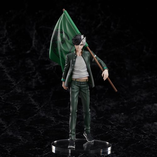 Wind Breaker Haruka Sakura with Bofurin School Flag Limited Edition Statue