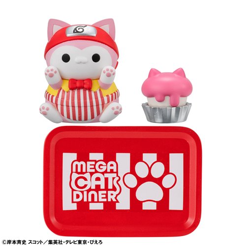 Naruto Nyaruto! Mega Cat Diner Mega Cat Project Mini-Figure Case of 6