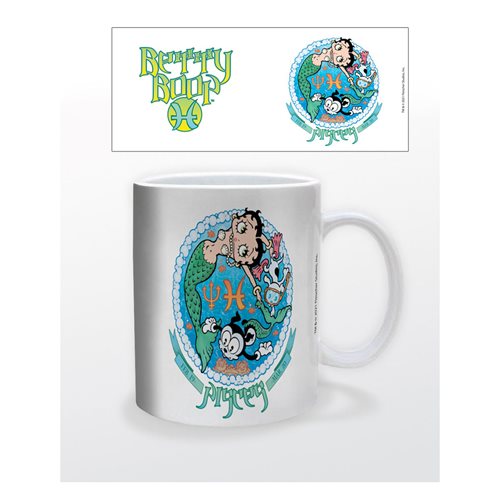 Betty Boop Zodiac Pisces 11 oz. Mug