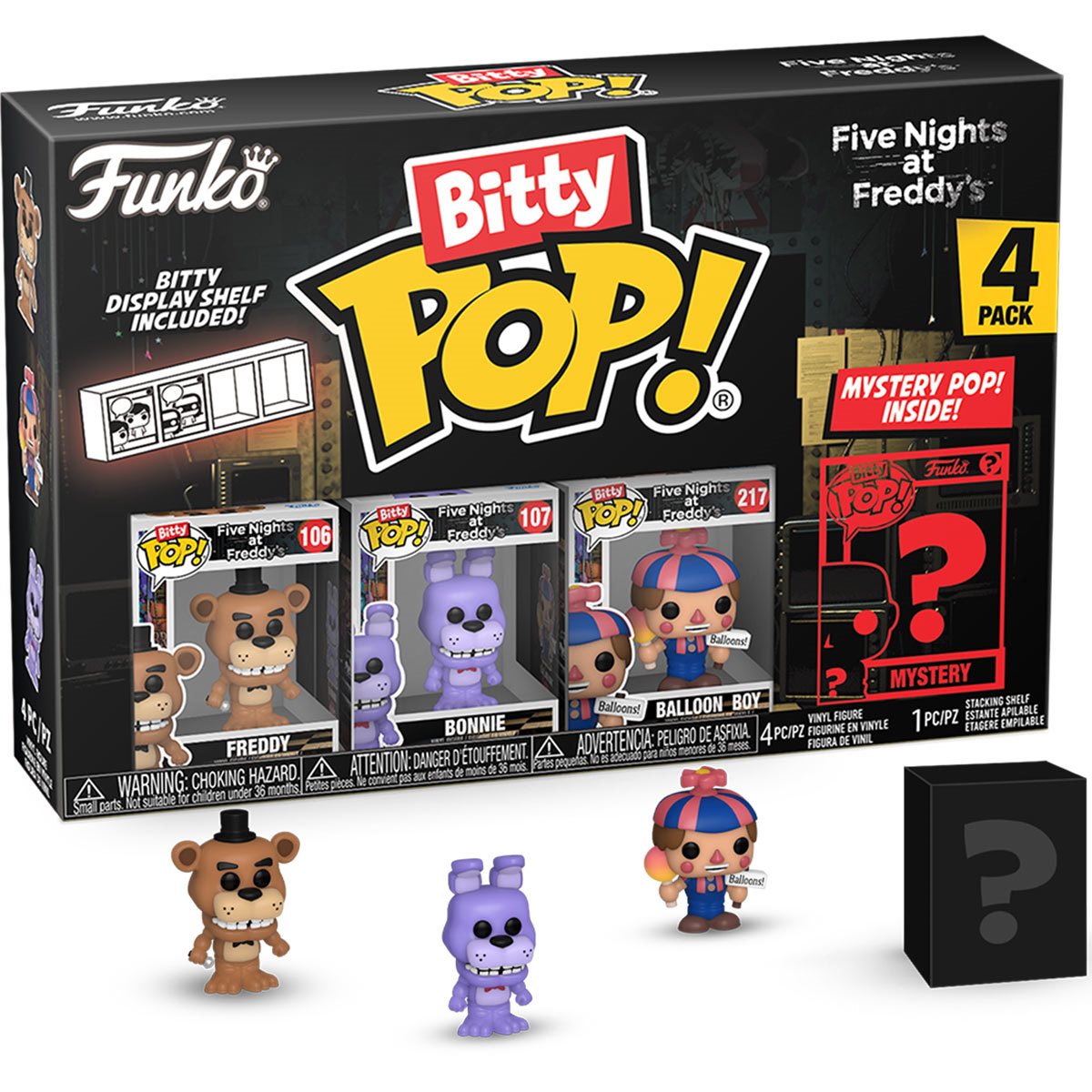 Funko Pop! Games: Five Nights at Freddy's - Tie-Dye Freddy – Box