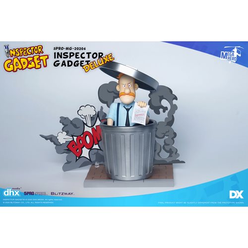 Inspector Gadget Megahero Series Action Figures Deluxe Set