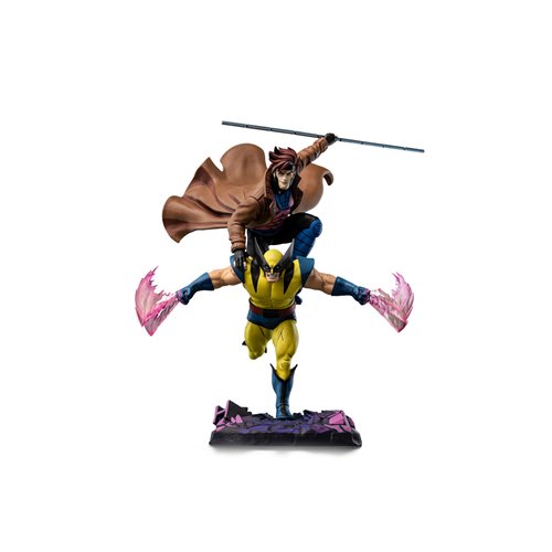 X-Men '97 Gambit and Wolverine 1:10 Deluxe Art Scale Limited Edition Statue