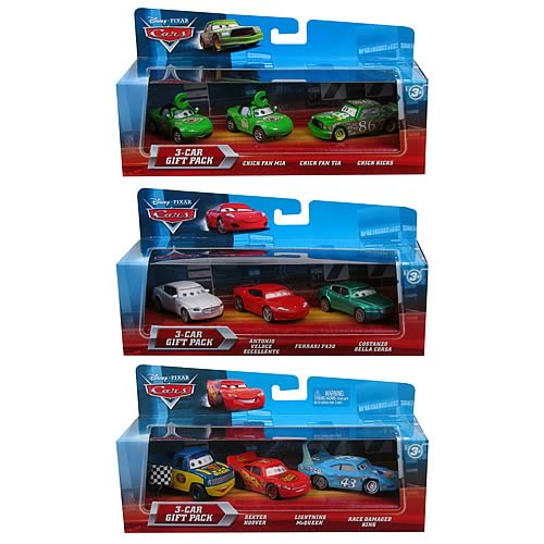 Cars 2 Blue Lightning McQueen and his Friends 1/55 Metal Die Casting Car  Toy for 3 4 5 6 Year Old,in Bulk