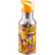 Animal Crossing Metal Water Bottle with Straw