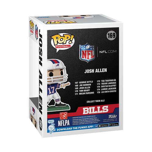 NFL Bills Josh Allen (Away) Pop! Vinyl Figure