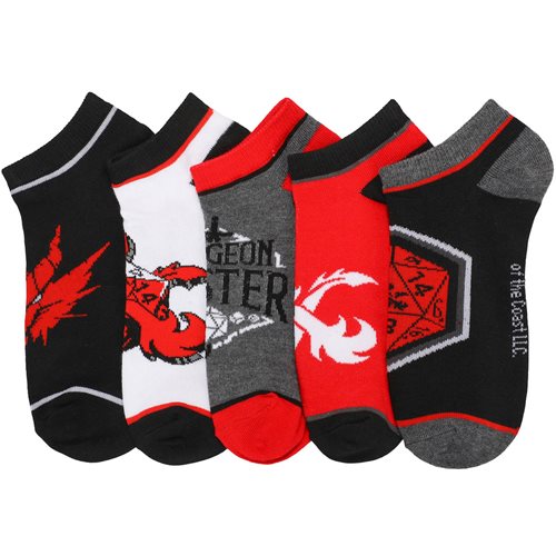 Dungeons & Dragons Icon Ankle Sock 5-Pack