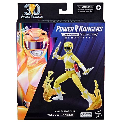 Power Rangers Lightning Collection Remastered Mighty Morphin Yellow Ranger 6-Inch Action Figure