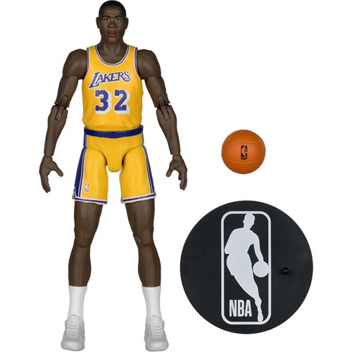 NBA McFarlane's SportsPicks Legends Series Magic Johnson Los Angeles Lakers 6-Inch Action Figure