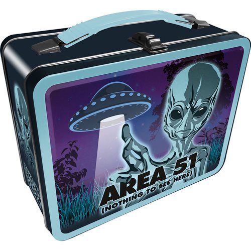 Alien Area 51 Gen 2 Fun Box Tin Tote