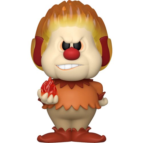 The Year Without a Santa Claus Heat Miser Figure, Not Mint.