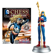 DC Superhero Stargirl White Pawn Chess Piece with Collector Magazine