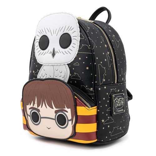 Harry Potter Pop! by Loungefly Harry and Hedwig Mini-Backpack