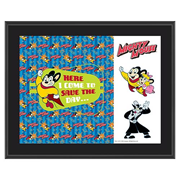 Mighty Mouse Iconic Images Framed Photo