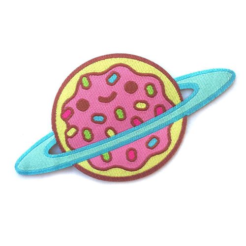 Donut Galaxy Iron-On Patch
