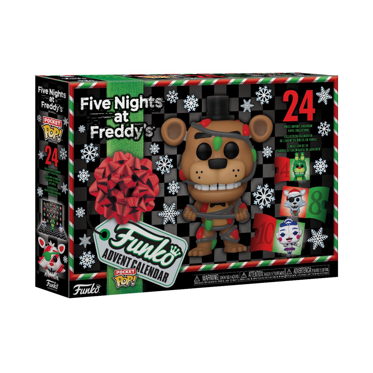  Funko Pop! FNAF Holiday 2023 Set of 4 - Five Nights at Freddy's  - Holiday Freddy, Holiday Bonnie, Holiday Chica and Holiday Foxy : Toys &  Games