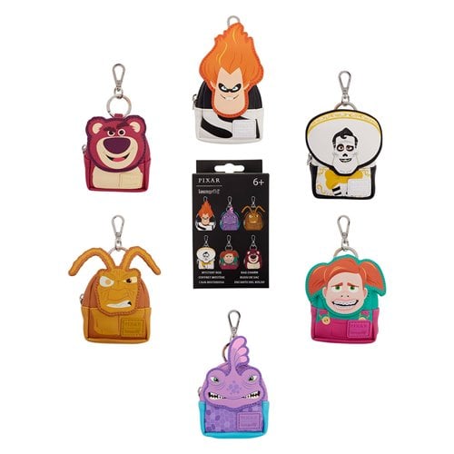 Pixar Rivals Mini-Backpack Mystery Box Bag Charm Case of 15