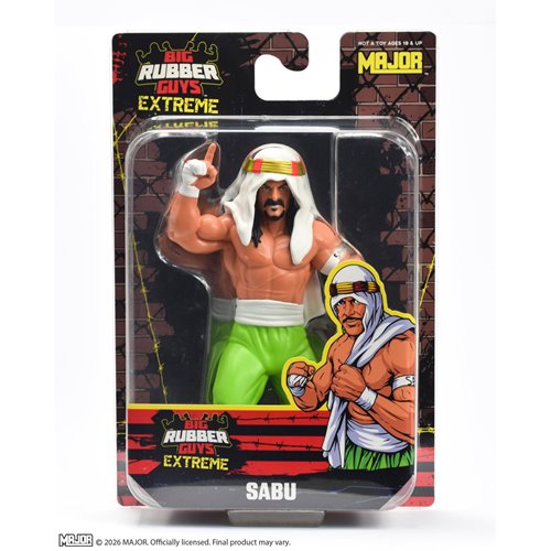 Major Big Rubber Guys Sabu Posed Figure