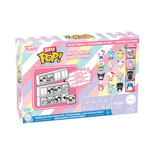Sanrio Hello Kitty Funko Bitty Pop! Mini-Figure 4-Pack