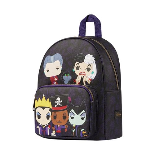 Disney Villains Print Mini-Backpack